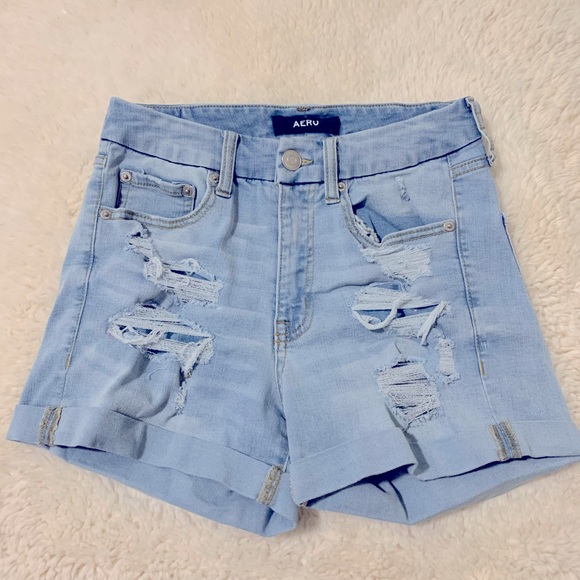 Aeropostale Distressed Jean Shorts☀️ - Picture 1 of 2